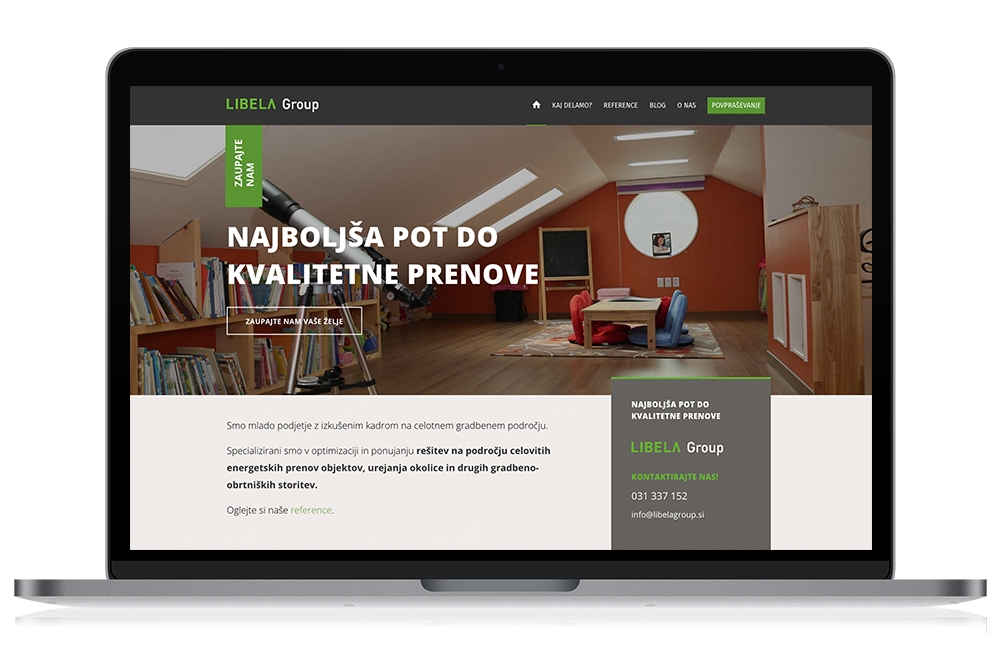 Poslije prenove web stranice Libelagroup.si